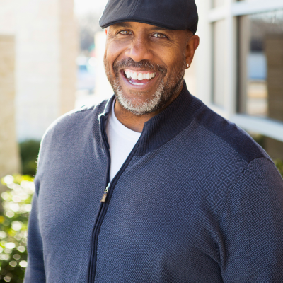 healthy and happy man